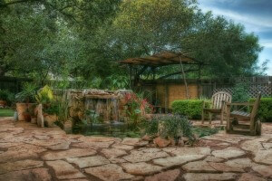 My Backyard in Leander, Texas